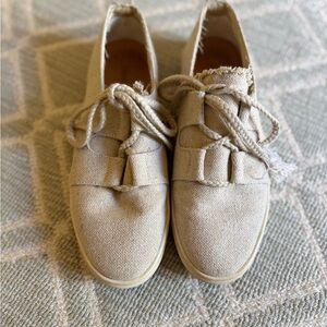 Soludos Women's Canvas Sneakers - Cream